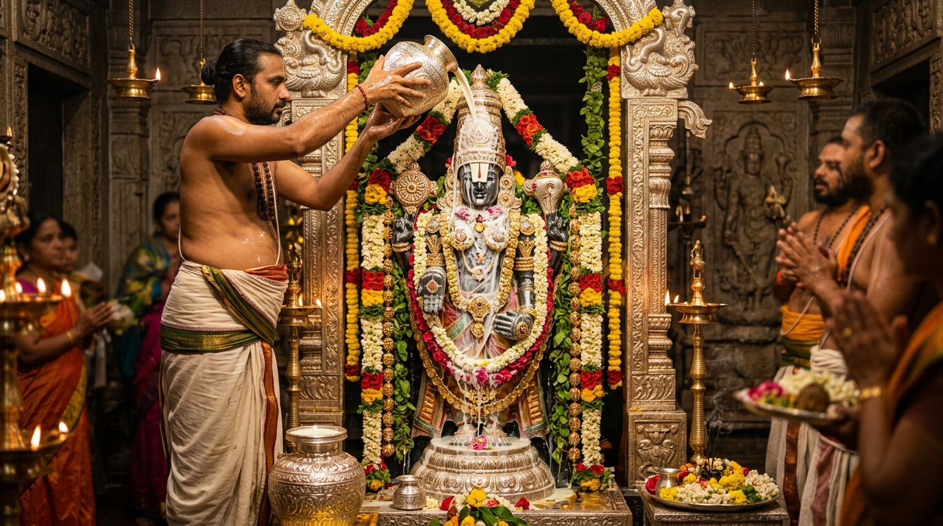 Venkateswara Swamy Abhishekam